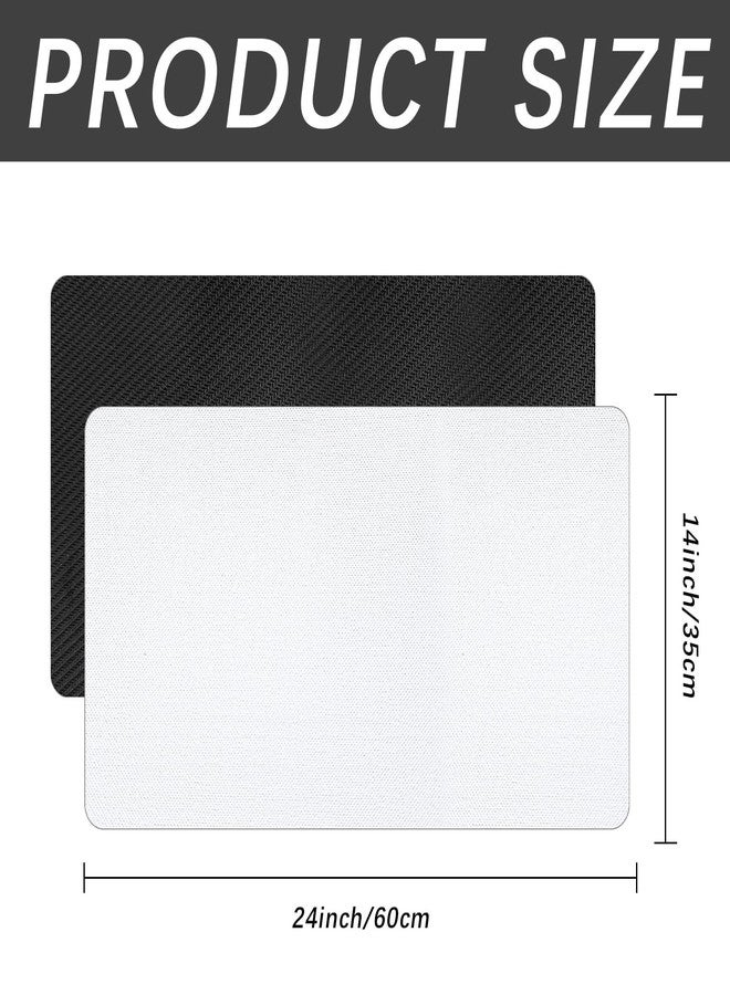 Anpuimult 10 Pcs Sublimation Blanks Playmat 14x24 Inch,Smooth Rubber Playing Mat for Trading/Board Games, Versatile Use as Game Pad & Computer Mouse Pad for Home/Game Room - Image 2